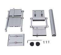 Rail de scie circulaire à double couche, ensemble de connecteurs de rail de guidage de levage de scie électrique en alliage d'aluminium pour établi Festo avec clé et vis