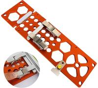 Rail de scie circulaire carrée de 340 mm (orange) - Accessoires d'arrêt d'angle - Compatible avec le guide - Pour rail Makita Festool