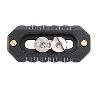 Rail de sécurité à Libération Rapide Rail en Aluminium Alliage Anti-éloge de sécurité avec des Vis de 1/4 Pouce pour Les Accessoires de Cage de Caméra (46 mm / 1,8 Pouces)