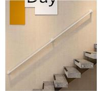 Rail de sécurité mural pour personnes âgées et handicapés - Rails de sécurité en fer de 2,8 m (2 sections) - Rails de support sécurisés, finition blanche