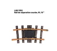 Rail de sectionnement, Courbe LGB 11152 (G) Voie LGB 1 pc(s)