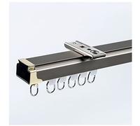 Rail de séparation de pièce monté au plafond Track4m en aluminium - Barre de silence - Longueur personnalisée - Système de pièces pour une meilleure intimité et espace