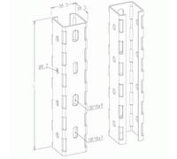 Rail de supportage - 1000 mm GEWISS