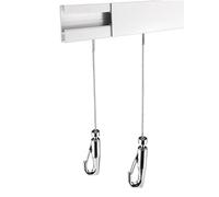 Rail de suspension pour photos et photos en aluminium pour studio, couloir, décoration d'intérieur