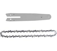 Rail de tronçonneuse et chaîne, rail de tronçonneuse - Ensemble rail de guidage et chaîne de rechange Rail de chaîne de rechange avec chaîne, accessoires robustes pour tronçonneuses pour la coupe de b