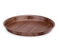 Was 9022 360 Porte-Verre à bière Rond en Bois pressé avec Surface antidérapante Diamètre 36 cm Hauteur 3,5 cm