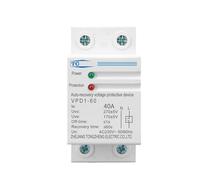 Rail Din 40A 230V, 1 pièce, récupération automatique, reconnexion, dispositif de protection contre les surtensions et les sous-tensions, relais de protection(40A)