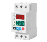 Rail Din 40A 63A 230V, dispositif de Protection réglable contre les surtensions et les sous-tensions, relais de Protection, limite de Protection contre les surintensités