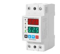Rail Din 40A/63A 230V, dispositif de Protection réglable contre les surtensions et les sous-tensions, limite de relais, Protection contre les surintensités