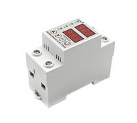 Rail Din 40A 63A 230V, dispositif de Protection réglable contre les surtensions et les sous-tensions, relais de Protection, limite de Protection contre les surintensités