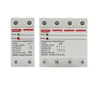 Rail Din 40A 63A 230V, récupération automatique, reconnexion, surtension, sous-tension, dispositif de Protection, relais de Protection Protecteurs de fuite à la terre (Color : 63a, Size : 230V 1)