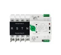 Rail DIN ATS 2P 4P for photovoltaïque et onduleur, double alimentation, commutateur de sélection transfert automatique, non-stop 100A 220V 110V(4P,AC220V)