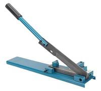 Rail DIN manuel et coupe-goulottes - Angles réglables de 45°/90° pour la coupe de précision de l'acier, des rails en aluminium et des goulottes en PVC - Outil à main d'électricien