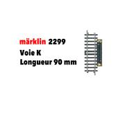 Rail droit de commutation Voie K - MARKLIN 2299 - HO 1/87