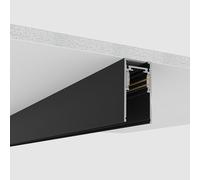 Rail électrifié magnétique extérieur de plafond 2 mètres support compatible avec spots et barres LED track 48 V