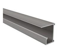 Rail en aluminium pour dossiers suspendus - Marque - Lg 1000 mm - Brut