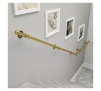 Rail en métal antidérapant pour enfants âgés et femmes enceintes - Rail de bannière facile à installer avec kit de clete 200 cm / 6.5ft, support sûr et fiable