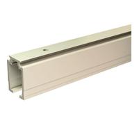 Rail en pour système de porte coulissante - section 39 x 28 mm - 3 m - Mantion
