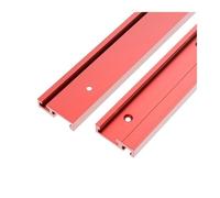 Rail En T à Rainure En T 100-800mm Type 45 Aluminium Travail du Bois T Rainure Piste Goulotte Établi Table de Toupie Standard Mitre Butée Outils(1pc 500mm 45 T-Track)