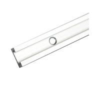 Rail En T à Rainure En T Rail de goulotte travail du bois 300-800MM en T à onglets rainure Gabarit fixation vis Fente 19x9,5mm Table scie table toupie Outils bricolage(Silvery,500mm)