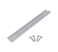 Rail en T en alliage d'aluminium avec échelle, 400/500/600 mm pour vis en T et pince à action rapide, outil de travail du bois (400 mm)
