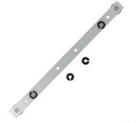 Rail en T en alliage d'aluminium et barre à onglets pour scie de table, glissière à onglet avec 30 mm de largeur, compatible avec les établis de travail du bois (barre à onglets de 300 mm)
