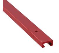 Rail en T en alliage d'aluminium pour le travail du bois, gabarit à onglet en T 300 à 600 mm, rail de guidage de table compatible avec vis en T et pince rapide (500 mm)