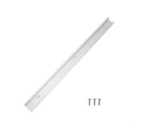 Rail en T en alliage d'aluminium, rail à onglet et glissière de barre d'onglet, aluminium 6061 pour scie à table, garantissant l'alignement et le laser (rail en T de 400 mm)