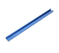 Rail en T en Aluminium anodisé, Support de Montage pour Guide de rainure d'onglet sur Table de défonceuse, Bleu, 800 mm, 1 pièce
