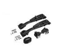Rail / extension porte velo attelage pour 3 eme velo Eufab Crow Plus Noir