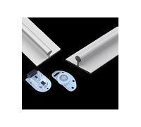 Rail inférieur de porte coulissante en aluminium, rail de remplacement for porte-fenêtre, rail de porte coulissante(3.6ft/110cm)