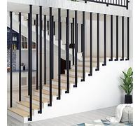 Rail infrarouge monté au plafond - 30-150 cm - Barres de support en fer galvanisé - Design industriel L-SD - Kit Clete pour usage domestique et commercial