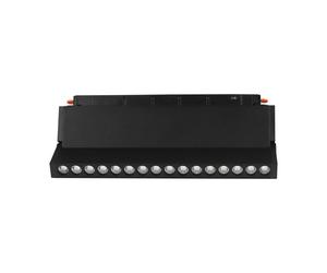 Rail LED Magnétique 18W 1500lm 3IN1 Noir - Éclairage Linéaire Moderne