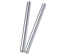 Rail linéaire 2 pièces, arbre, tige lisse en acier au carbone chromé, trempée de 10mm à 20mm diamètre, guide coulissant d'axe optique(18mm,600mm)