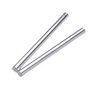 rail linéaire 2 pièces tige d'arbre linéaire chromée 6mm 8mm 10mm 12mm 16mm cylindre tige lisse 100mm-800mm Long axe optique tige de Rail linéaire guide à glissière (Color : 8mm, Size : 1000mm)