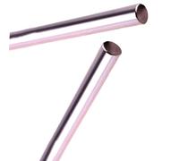 Rail linéaire 2 pièces tige lisse 16mm 17mm 18mm de diamètre arbre trempée Guide chromé guide coulissant d'axe optique(18mm,500mm)