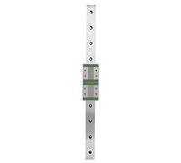 Rail linéaire mini-bloc coulissant double élargi en acier inoxydable, guide pour machine-outil MGW12C 400 2R pour machines