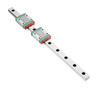 Rail linéaire Miniature MGN7 MGN12 MGN15 MGN9 L 100mm à 1500mm + 2 blocs de guidage linéaire MGN 1 pièce(MGN15H,600mm)