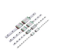 Rail linéaire miniature MGN7 MGN12 MGN15 MGN9 L de 100mm à 1000mm, 1 pièce de guide linéaire MGN + 1 pièce de chariot MGN, pièce d'imprimante 3D(MGN7 H,250mm)