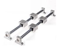 Rail linéaire rond 12 mm, axe 400 mm, boîtier de roulement linéaire SCS12UU, collier de serrage SK12 for imprimante 3D(SCS8UU,1050mm)