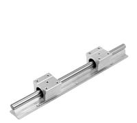 Rail linéaire SBR10 SBR12 250-1000mm 1 jeu: 1 pièce de guidage linéaire SBR10 ou SBR12 + 2 pièces de blocs SBR10UU ou SBR12UU(SBR12UU,450mm)