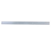 Hünersdorff 374100 Rail métallique pour bacs en PP, Gris/argent