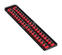 Rail organisateur de rangement Ernst 2 Rail Twist Lock 3/8" Socket Boss® 18" ...