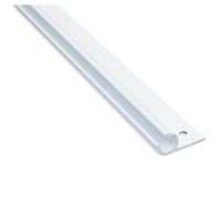 Rail Passepoil Aluminium 1,2m Baguette Inclinaison 45° Ø10mm 7 9mm Blanc