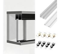 Rail Porte Coulissante Kit de Quincaillerie pour Porte Escamotable