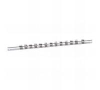 Rail pour 13 douilles 3/8" - L. 280 mm