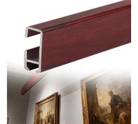 Rail pour accrocher des tableaux Kit De Galerie D'art Suspendu Avec Rail En Alliage D'aluminium, Pour Bibliothèque/musées/écoles, Sur Rail D'art, Montage Au Plafond/mur(L 160 cm)