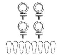 Rail pour Kayak avec œillets pour ancre | Boulon à œil pour montage sur rail Canoë et bateau | Support pour cordes et cordes pour Canoë Camping Bateaux Aventures En Plein Air