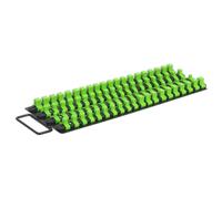 Rail Prise Plateau 0.6cm,1cm & 1.3cmSq Lecteur - Hi-Vis Vert AK27051HV Sealey
