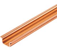 Rail profilé Weidmüller TS 35X15/2.3 2M/CU/BK 0270100000 2 m
